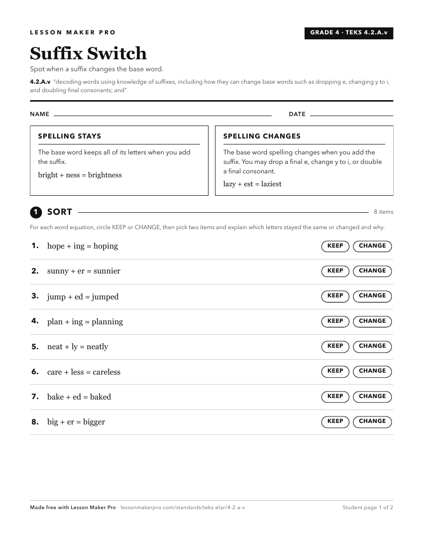 Preview of the 4.2.A.v printable worksheet