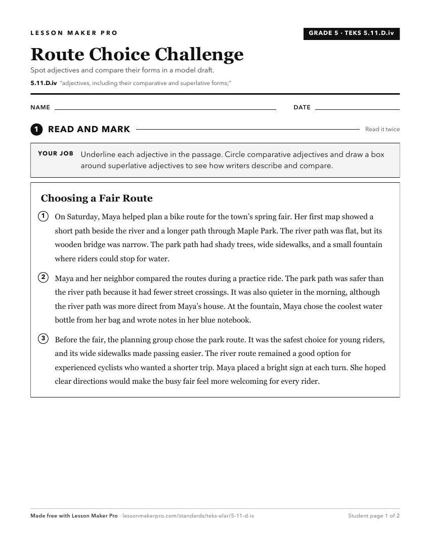 Preview of the 5.11.D.iv printable worksheet