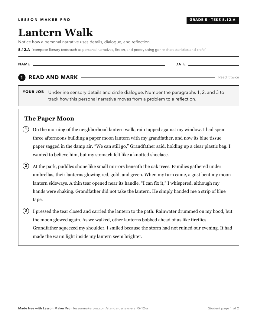 Preview of the 5.12.A printable worksheet