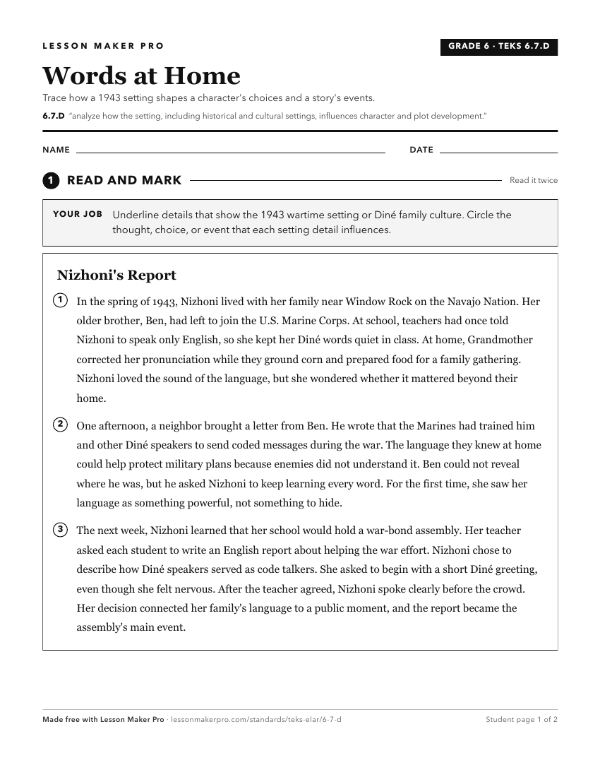 Preview of the 6.7.D printable worksheet