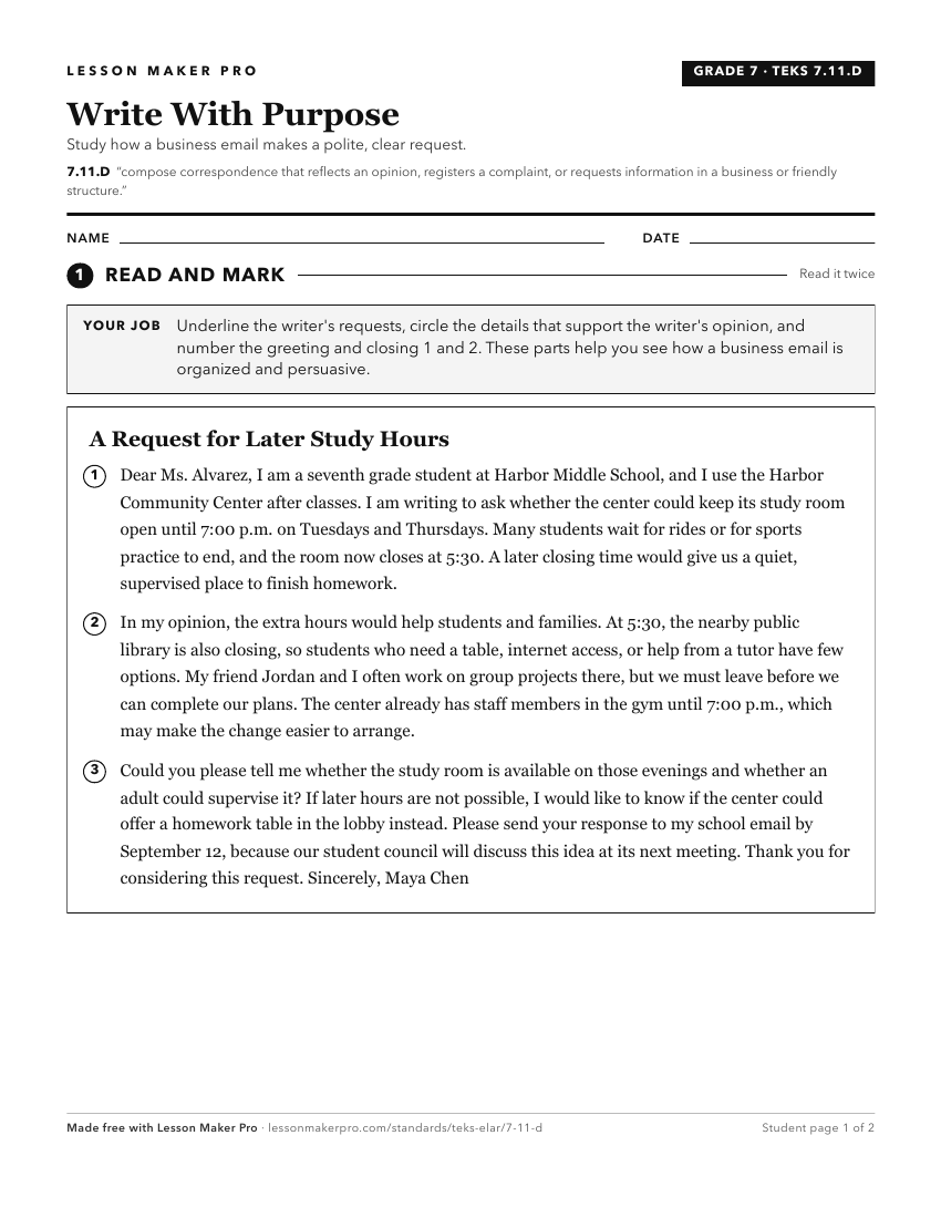 Preview of the 7.11.D printable worksheet
