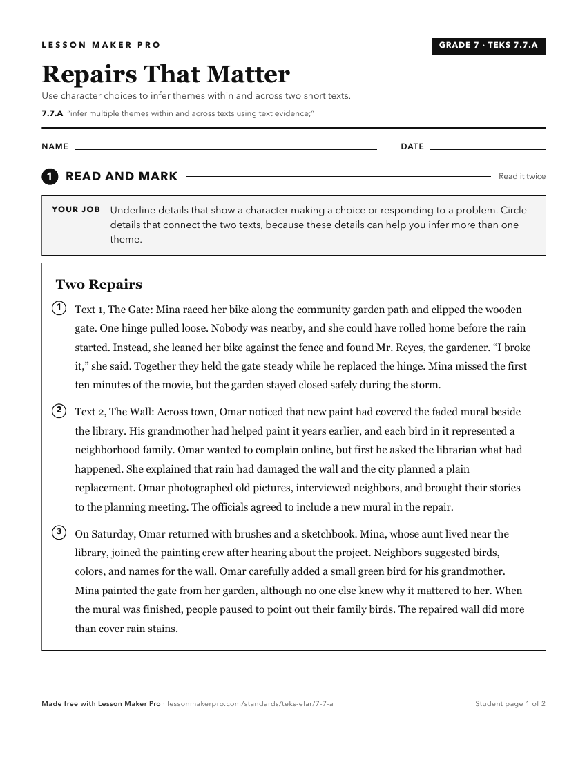 Preview of the 7.7.A printable worksheet