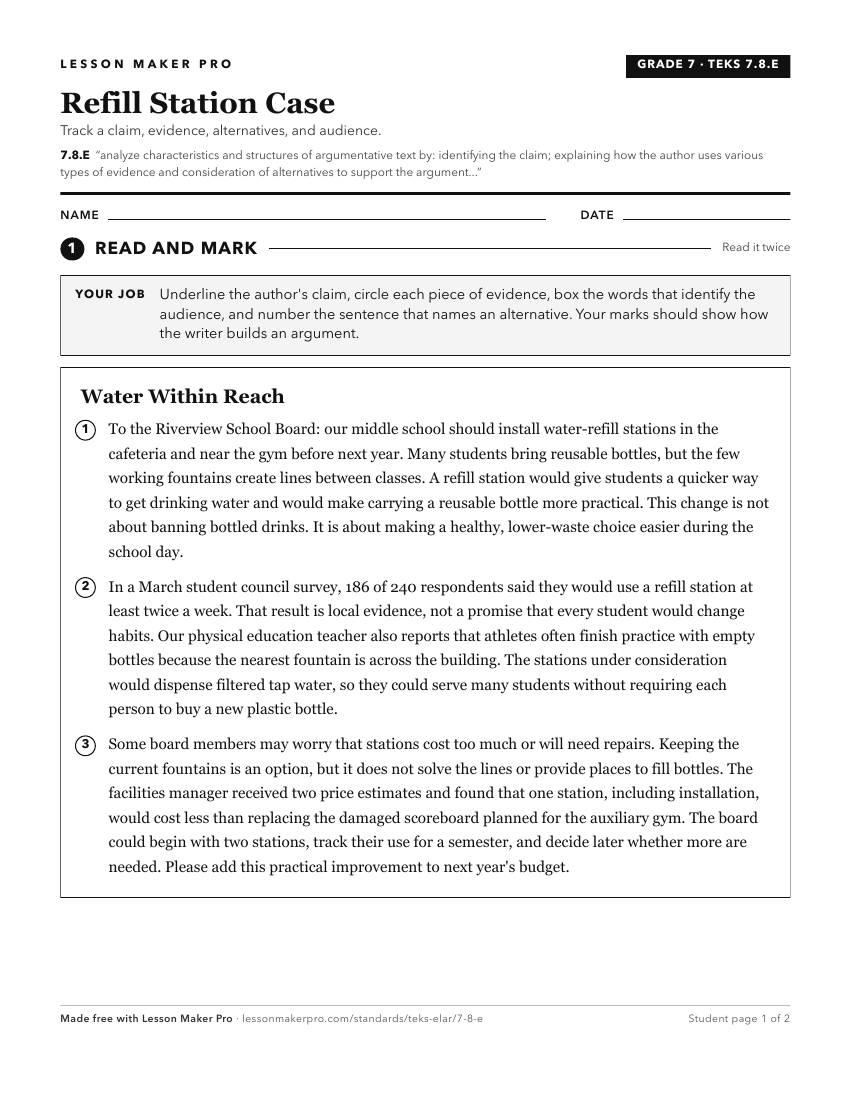 Preview of the 7.8.E printable worksheet