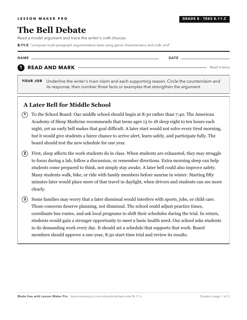 Preview of the 8.11.C printable worksheet