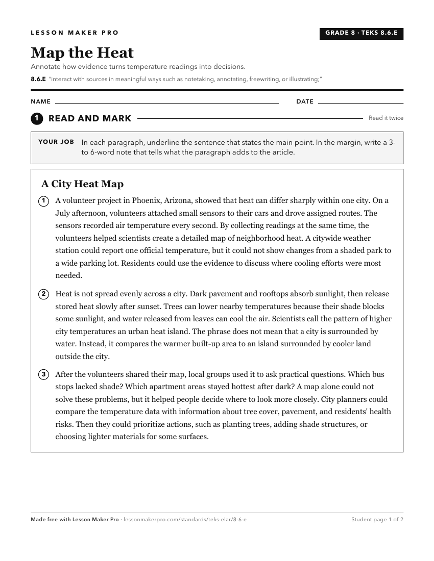 Preview of the 8.6.E printable worksheet