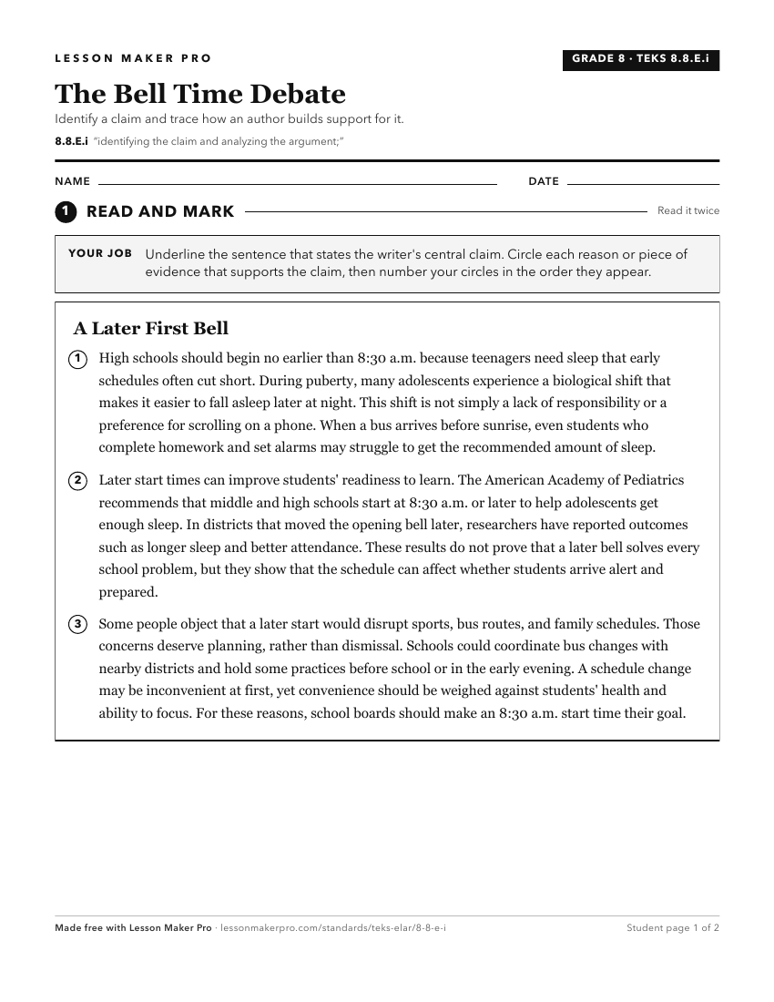 Preview of the 8.8.E.i printable worksheet