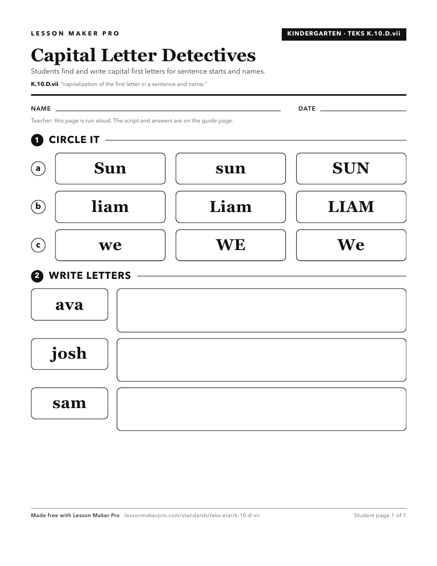 Preview of the K.10.D.vii printable worksheet
