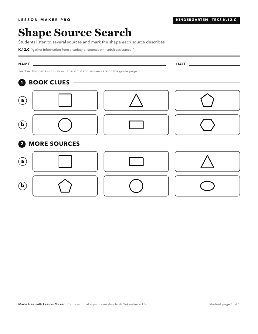 Preview of the K.12.C printable worksheet