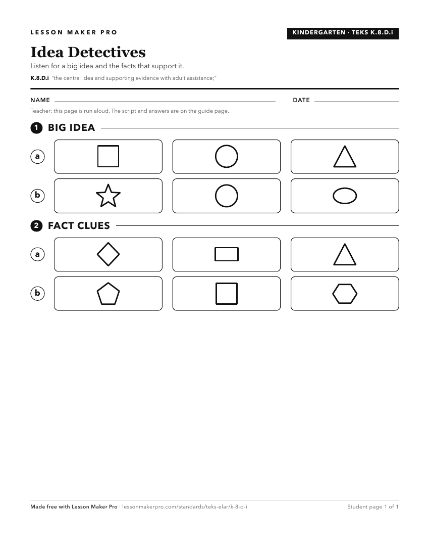 Preview of the K.8.D.i printable worksheet