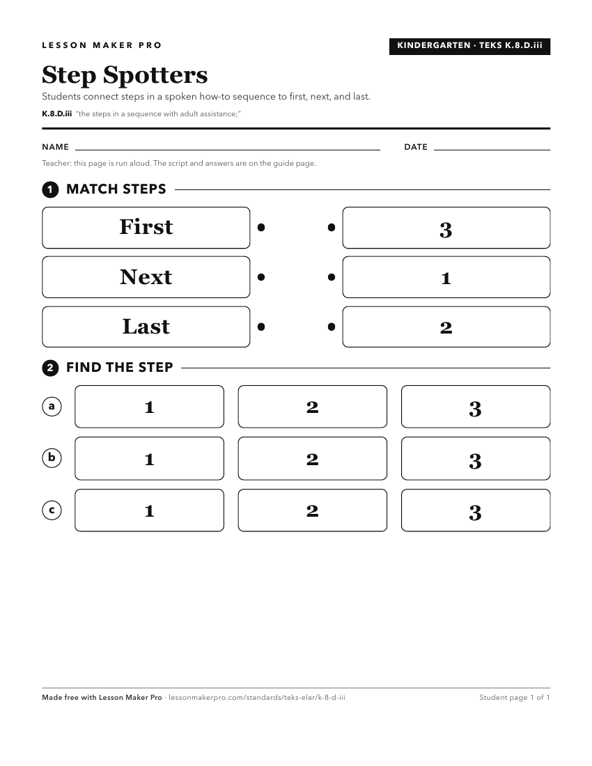 Preview of the K.8.D.iii printable worksheet