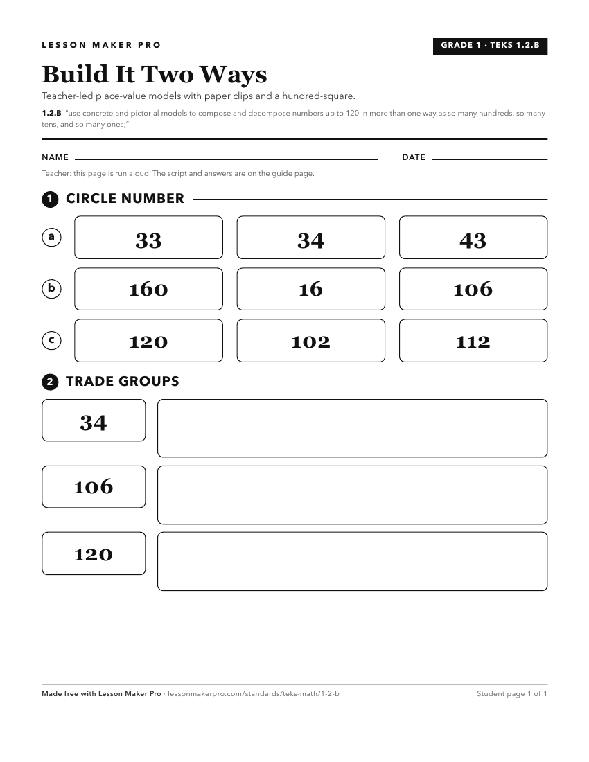 Preview of the 1.2.B printable worksheet