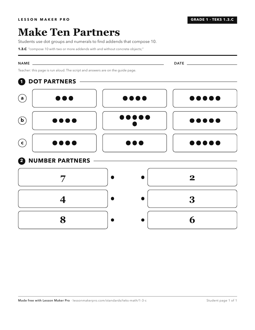 Preview of the 1.3.C printable worksheet