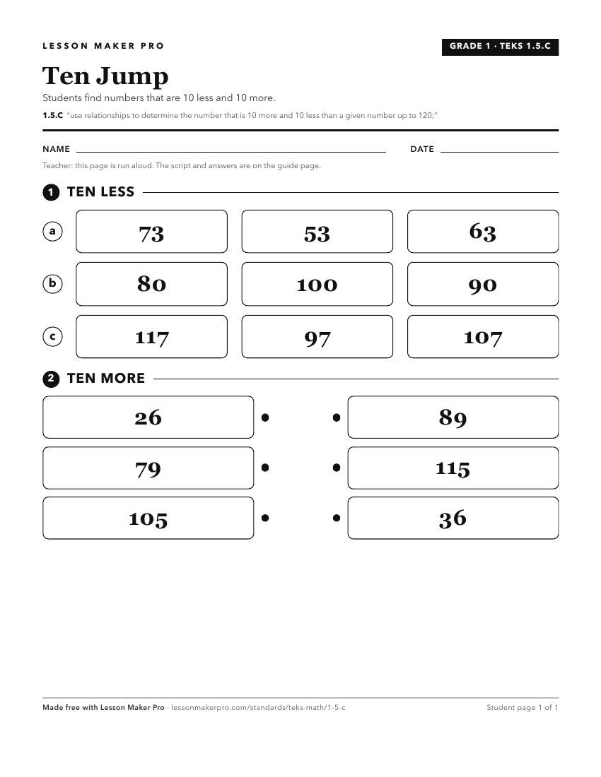 Preview of the 1.5.C printable worksheet