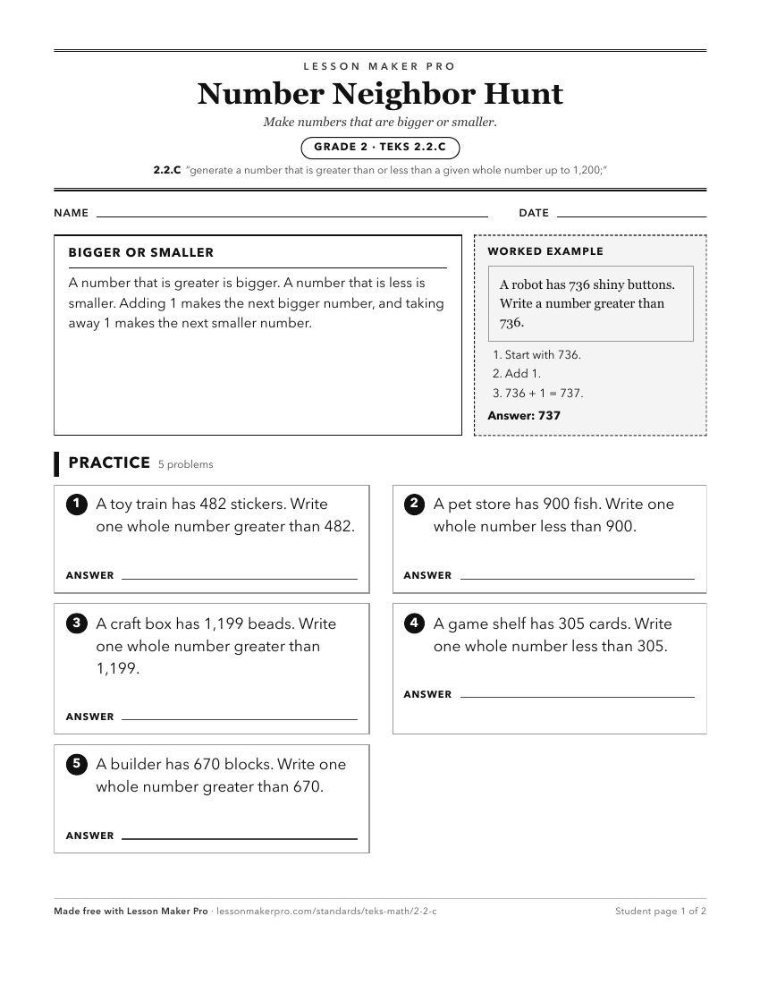 Preview of the 2.2.C printable worksheet