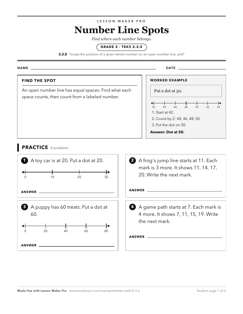 Preview of the 2.2.E printable worksheet