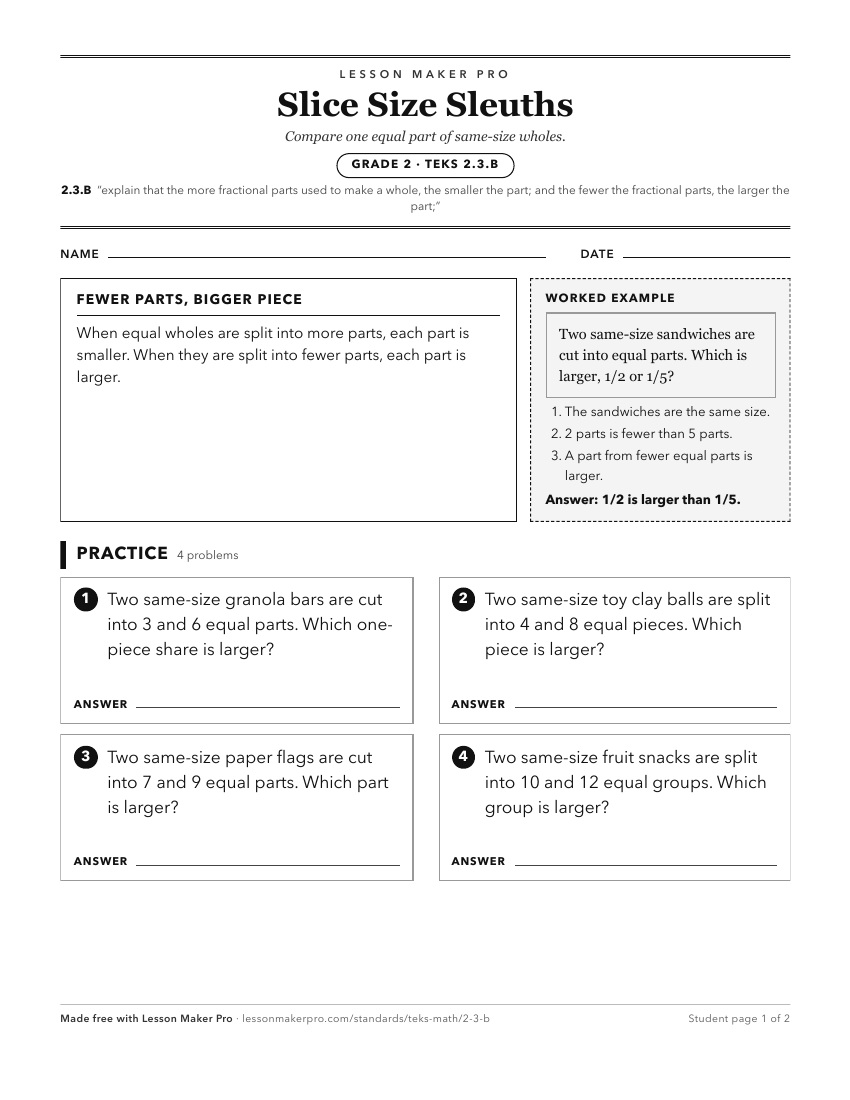Preview of the 2.3.B printable worksheet