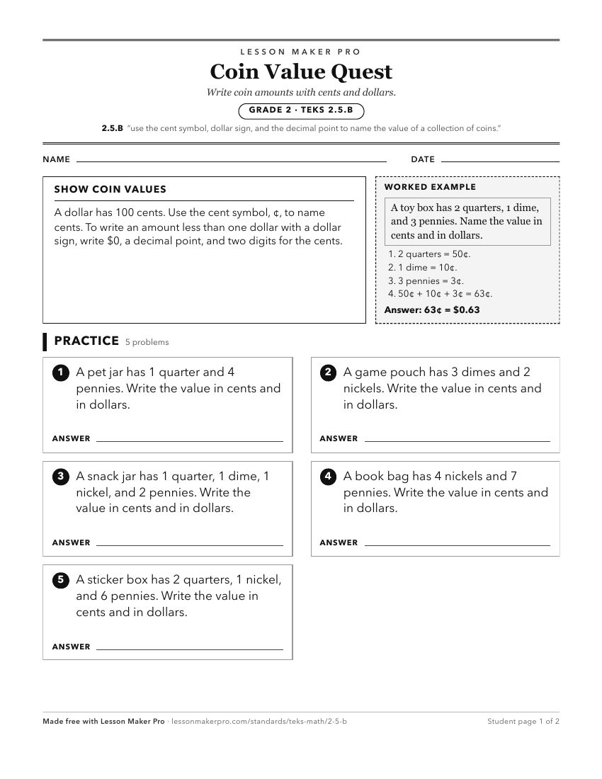 Preview of the 2.5.B printable worksheet