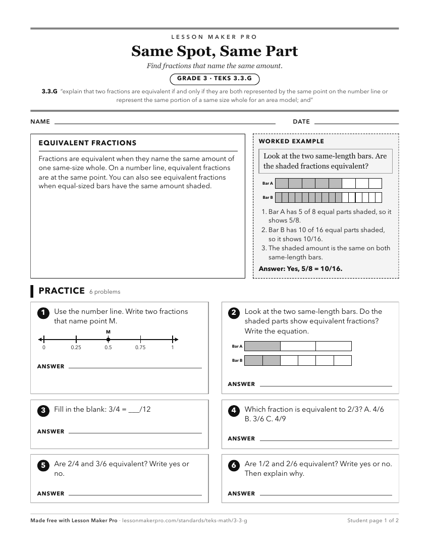 Preview of the 3.3.G printable worksheet