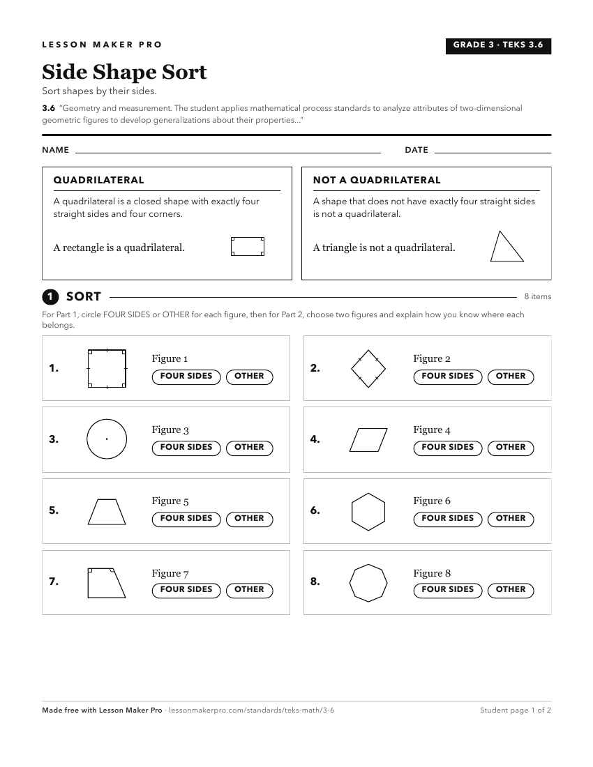 Preview of the 3.6 printable worksheet