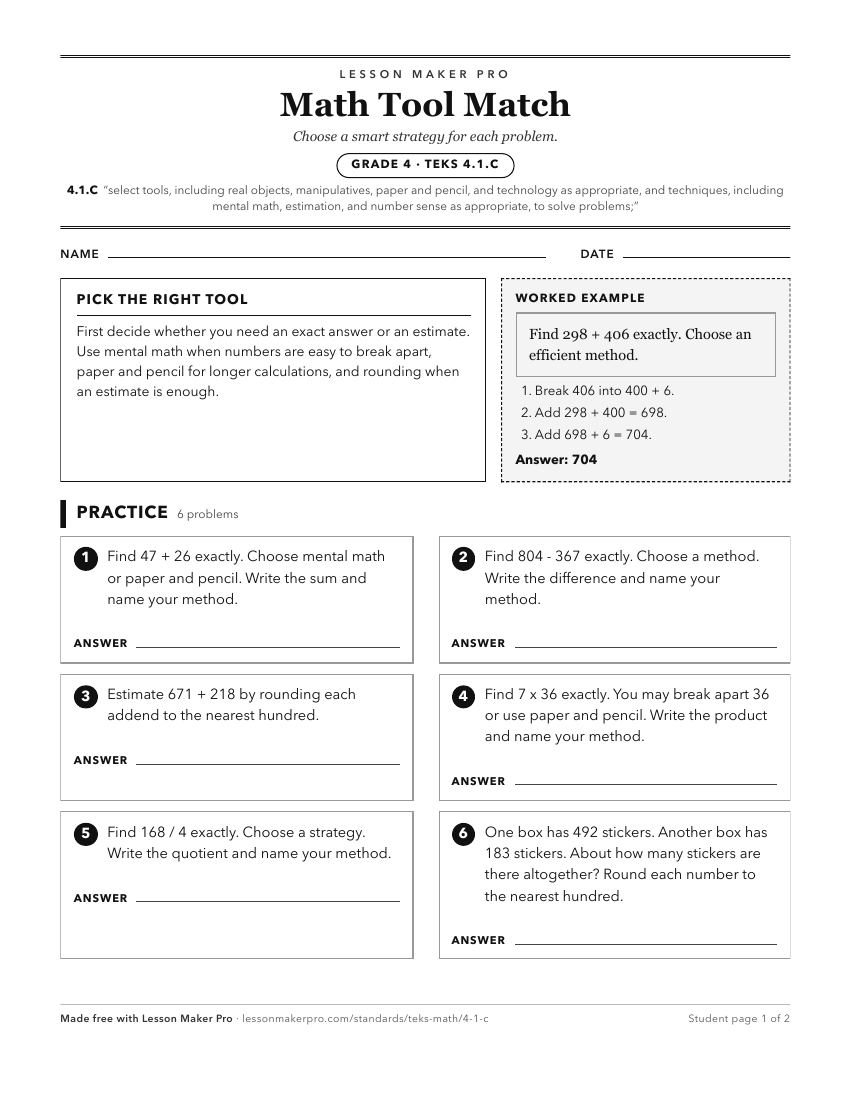 Preview of the 4.1.C printable worksheet