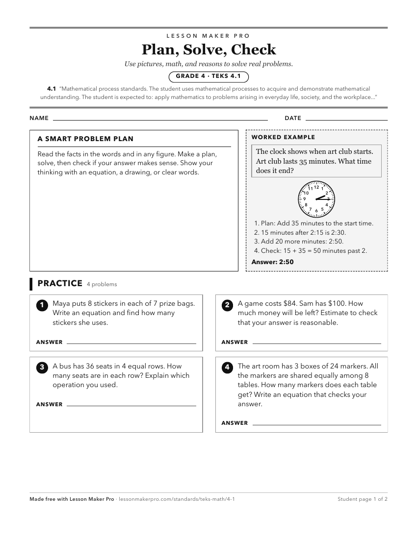 Preview of the 4.1 printable worksheet