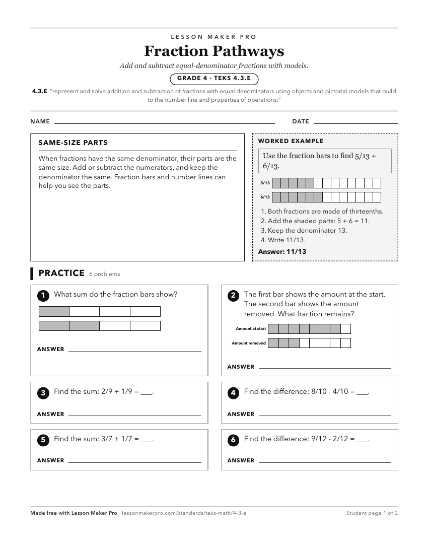 Preview of the 4.3.E printable worksheet