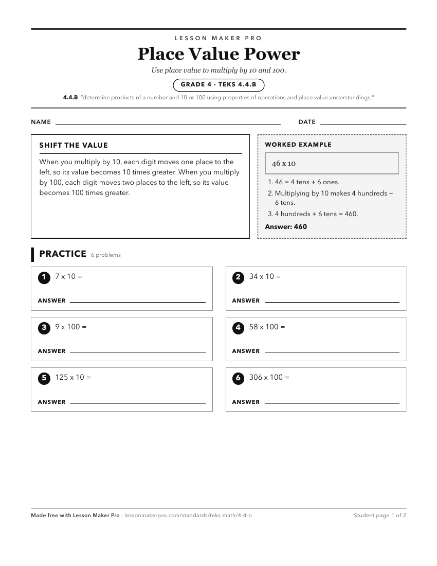 Preview of the 4.4.B printable worksheet