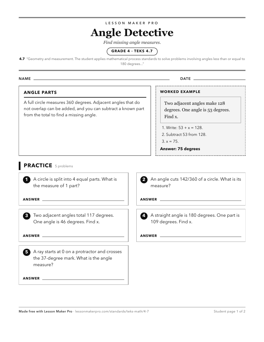 Preview of the 4.7 printable worksheet
