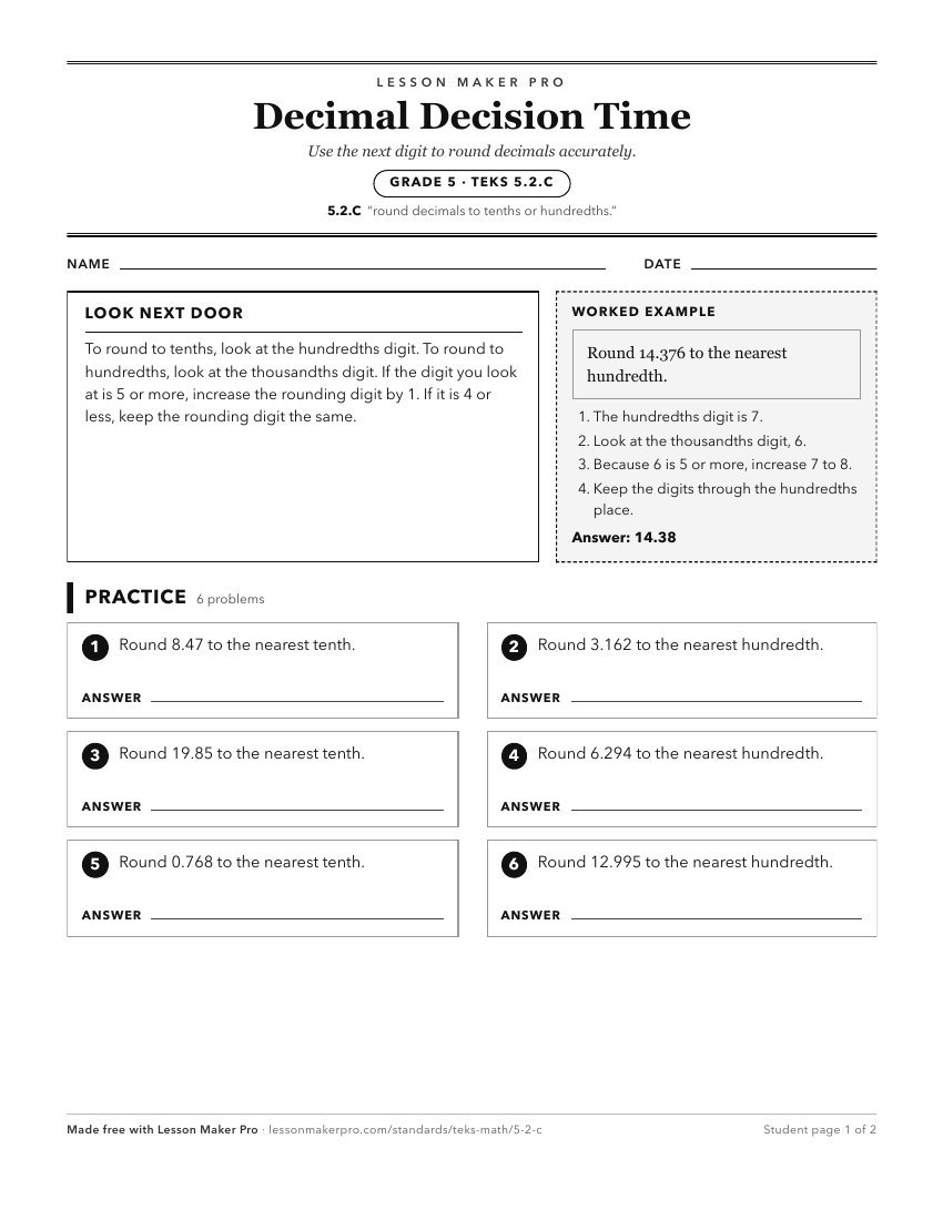 Preview of the 5.2.C printable worksheet