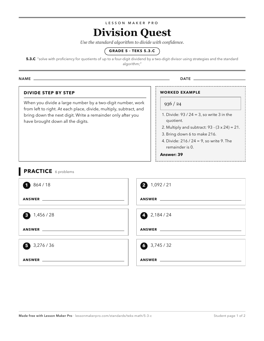 Preview of the 5.3.C printable worksheet