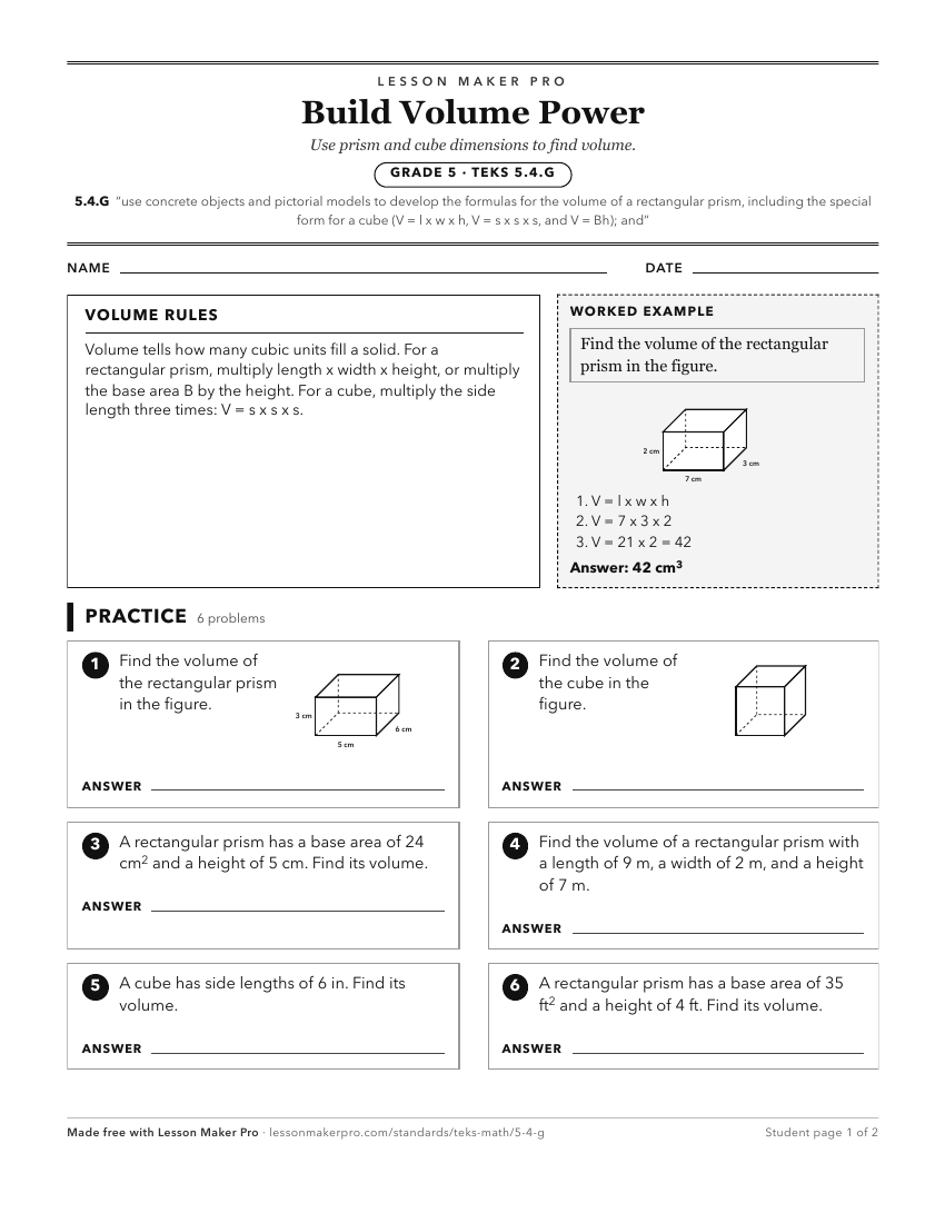 Preview of the 5.4.G printable worksheet
