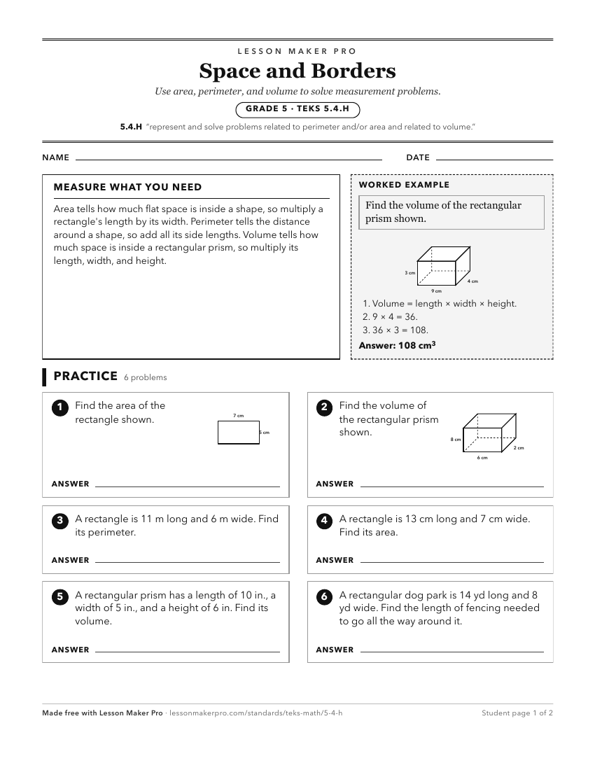 Preview of the 5.4.H printable worksheet