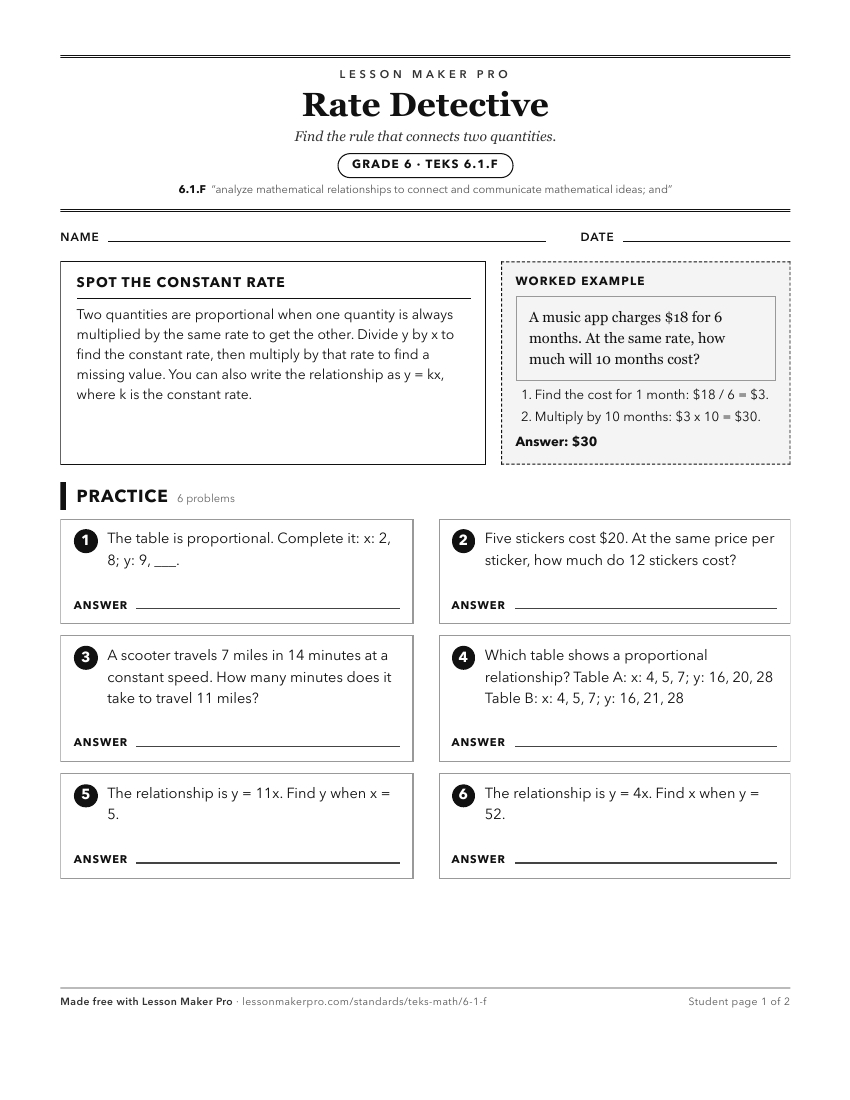 Preview of the 6.1.F printable worksheet