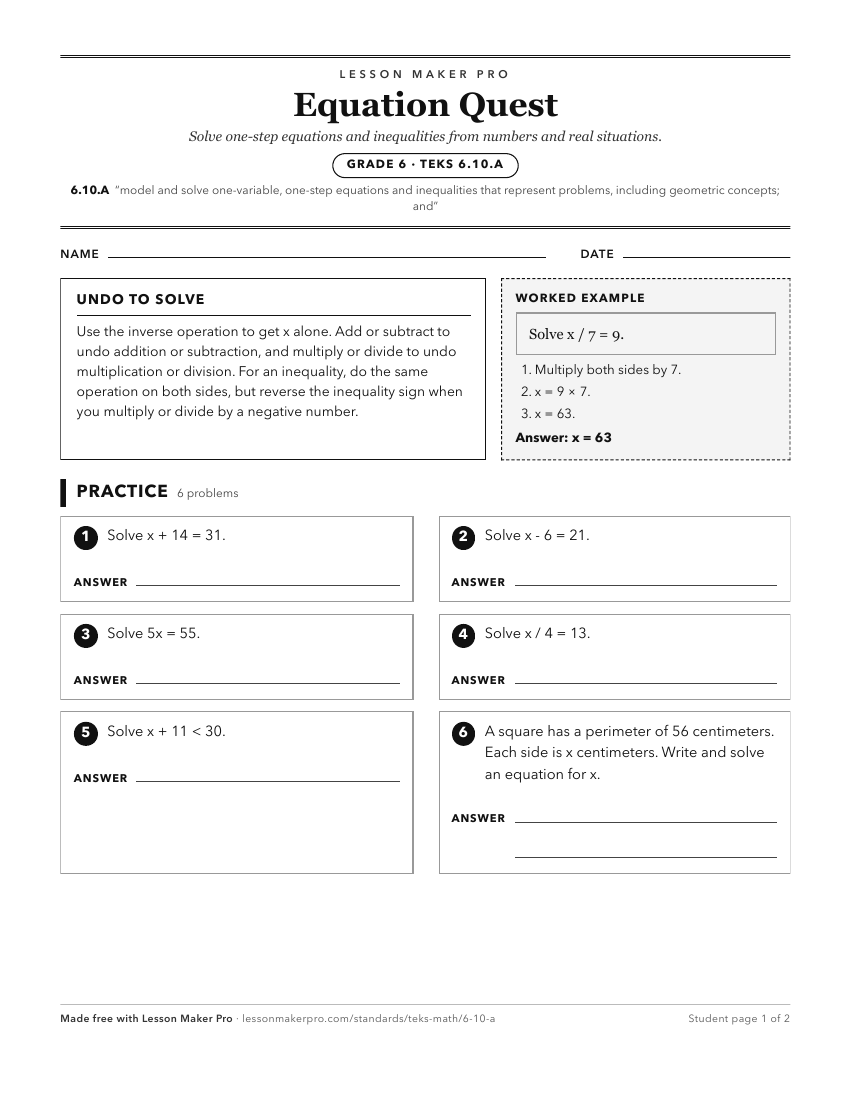 Preview of the 6.10.A printable worksheet