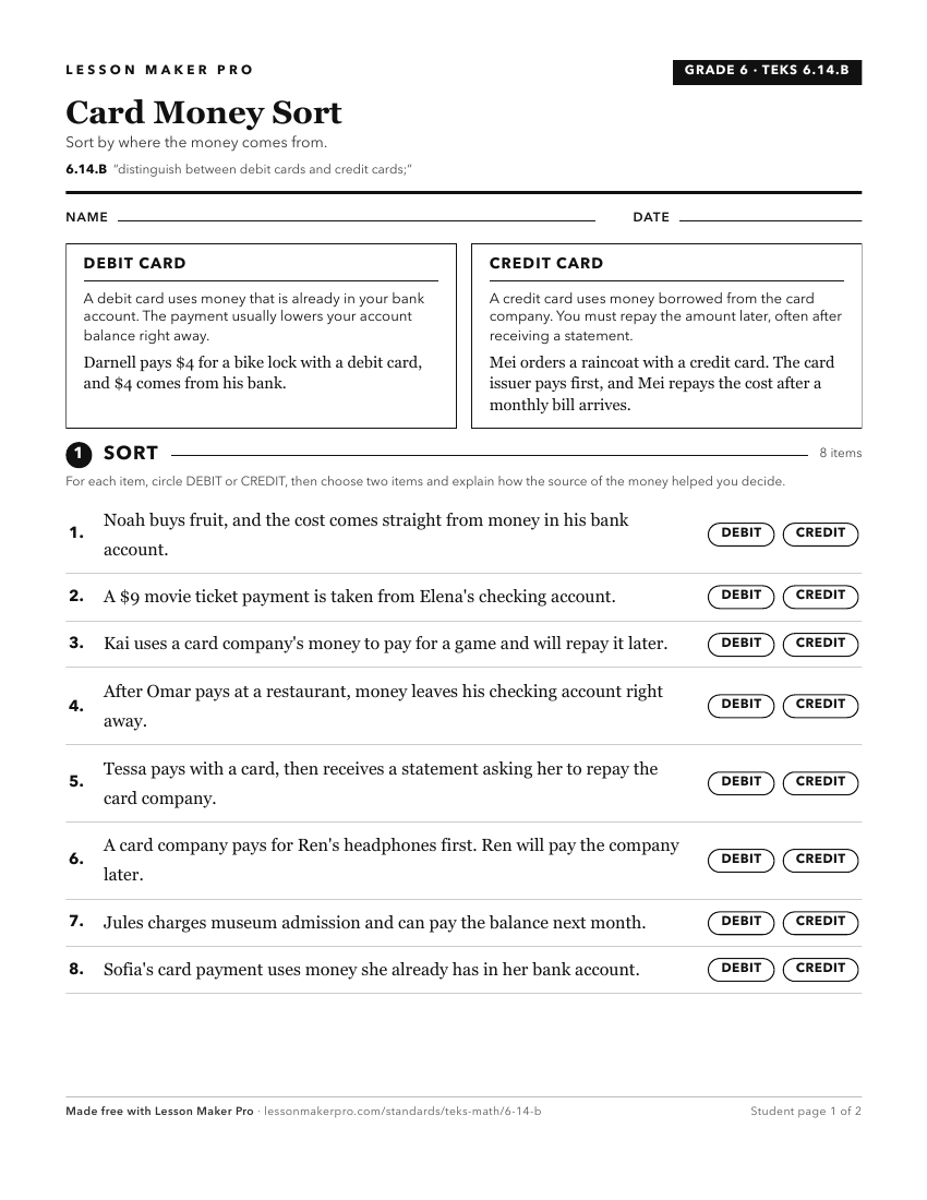 Preview of the 6.14.B printable worksheet