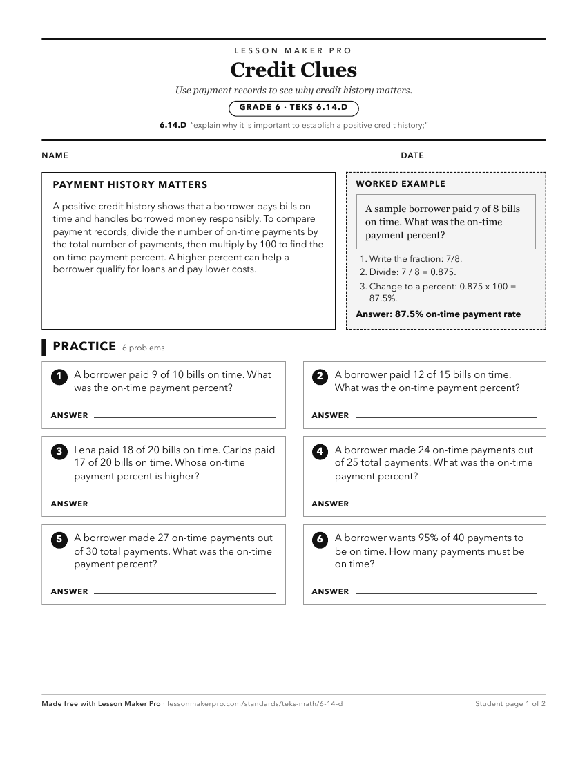 Preview of the 6.14.D printable worksheet