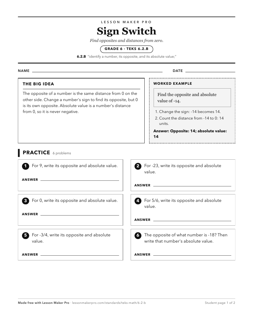 Preview of the 6.2.B printable worksheet