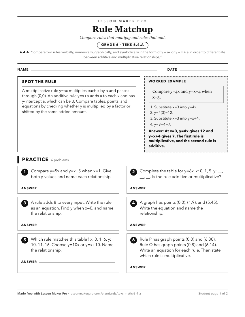 Preview of the 6.4.A printable worksheet