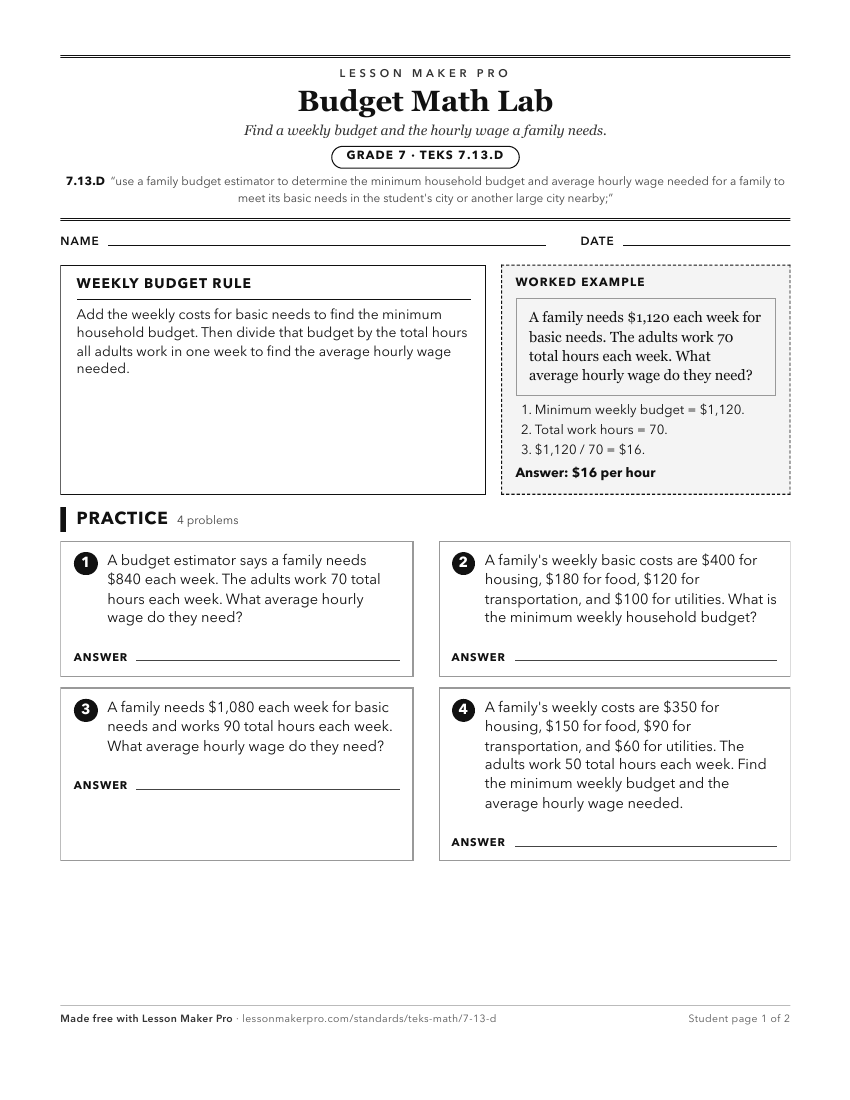 Preview of the 7.13.D printable worksheet