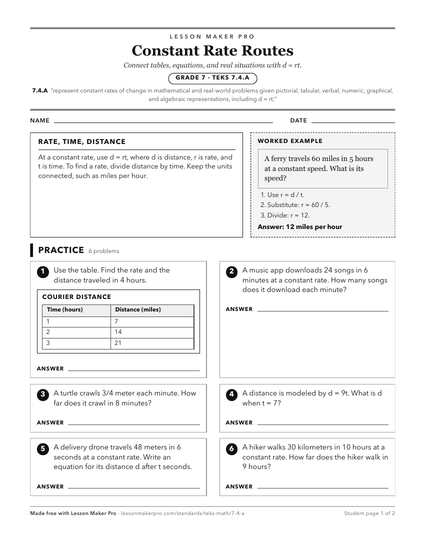Preview of the 7.4.A printable worksheet