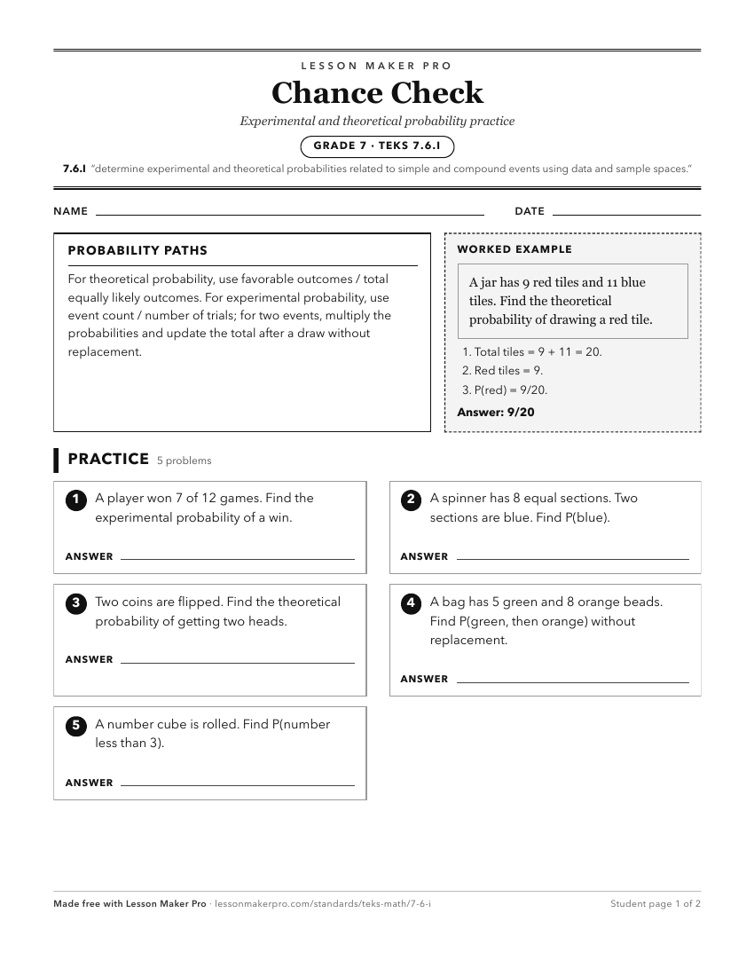 Preview of the 7.6.I printable worksheet