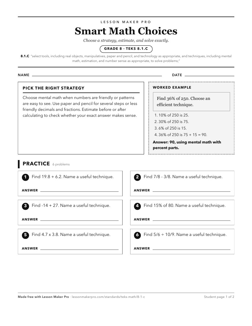 Preview of the 8.1.C printable worksheet
