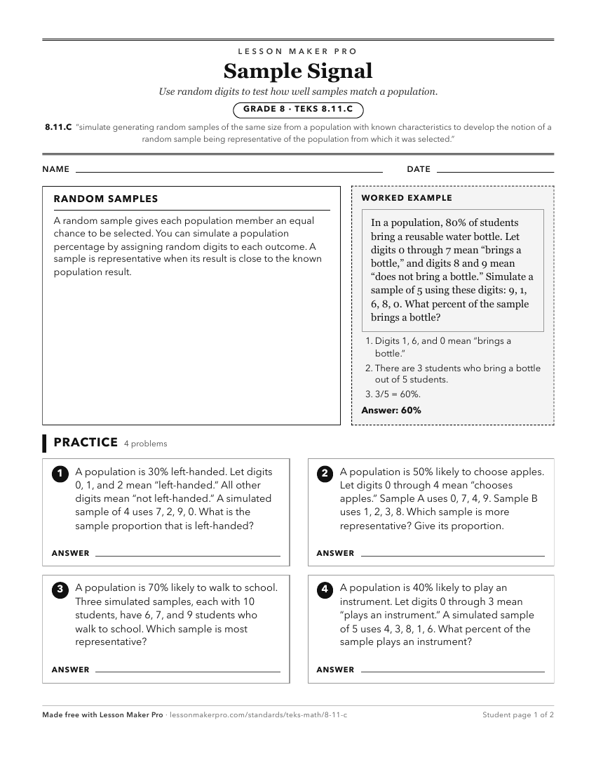 Preview of the 8.11.C printable worksheet