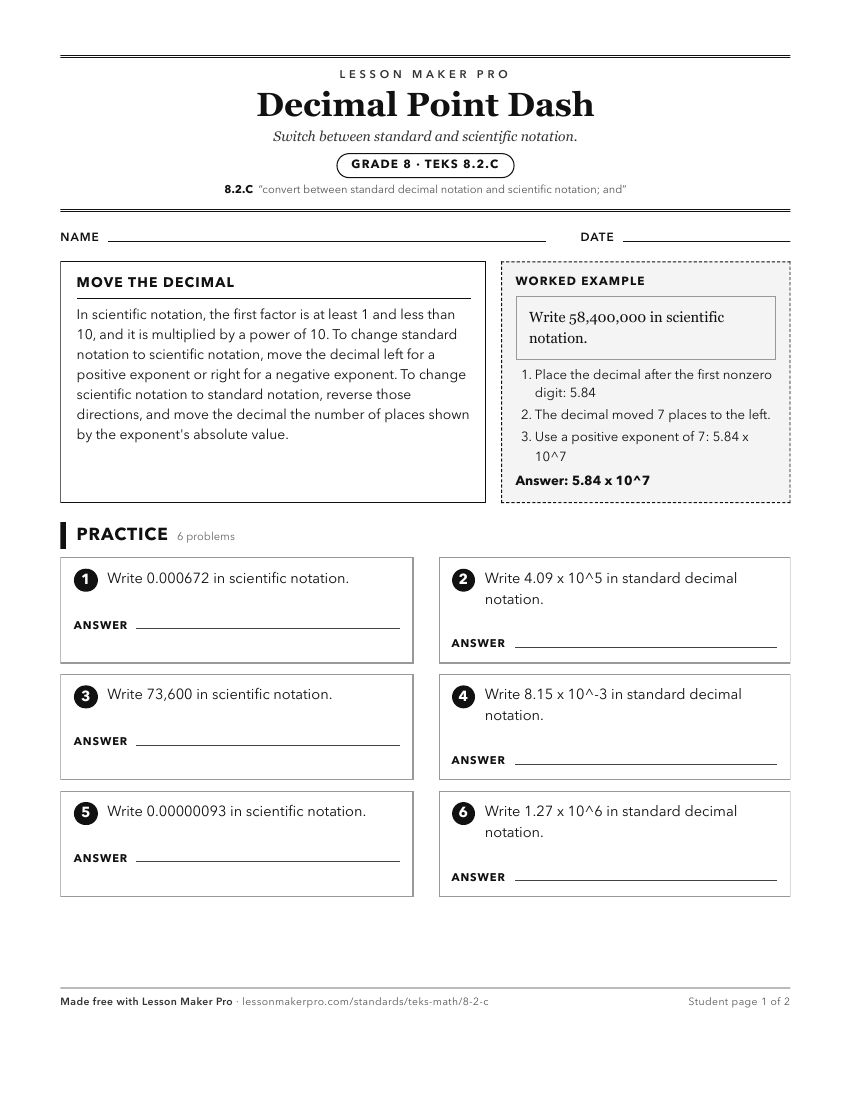 Preview of the 8.2.C printable worksheet