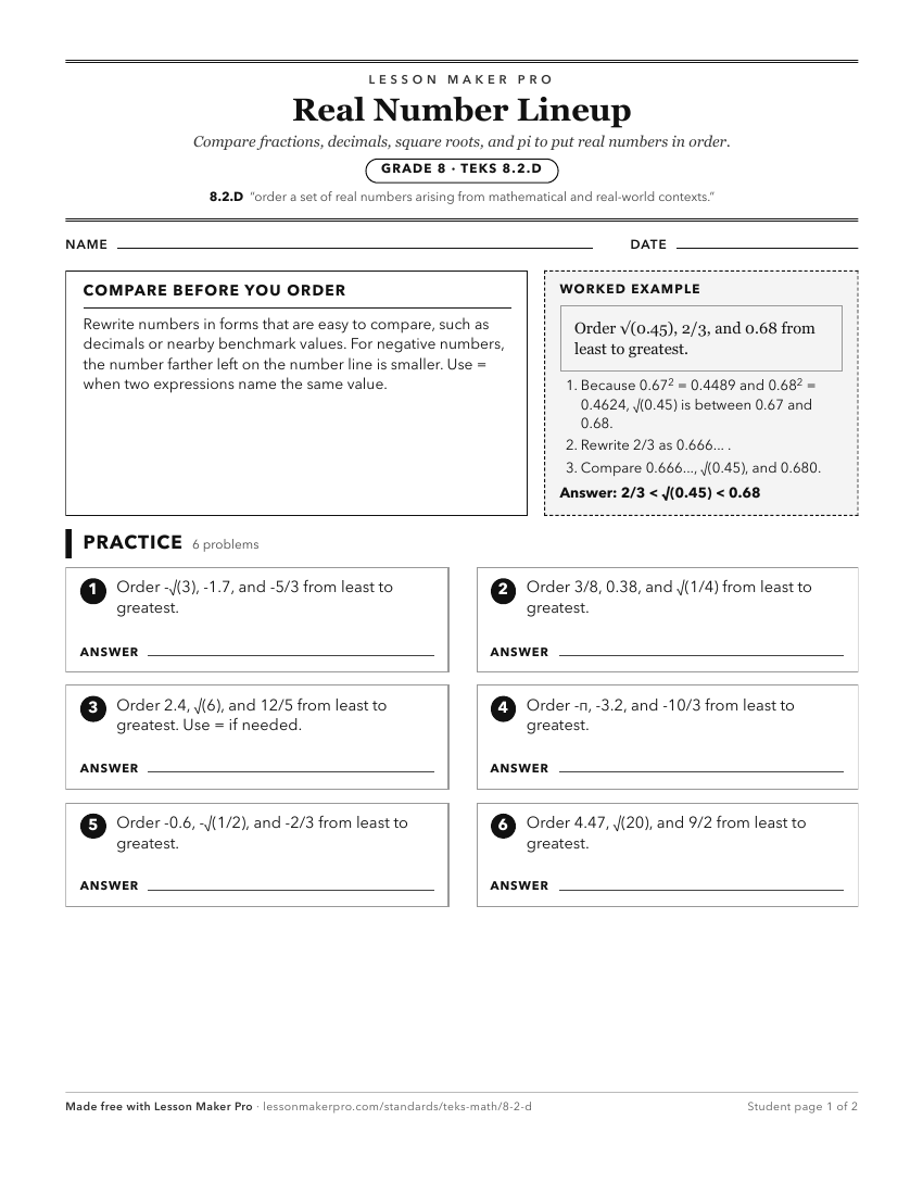 Preview of the 8.2.D printable worksheet