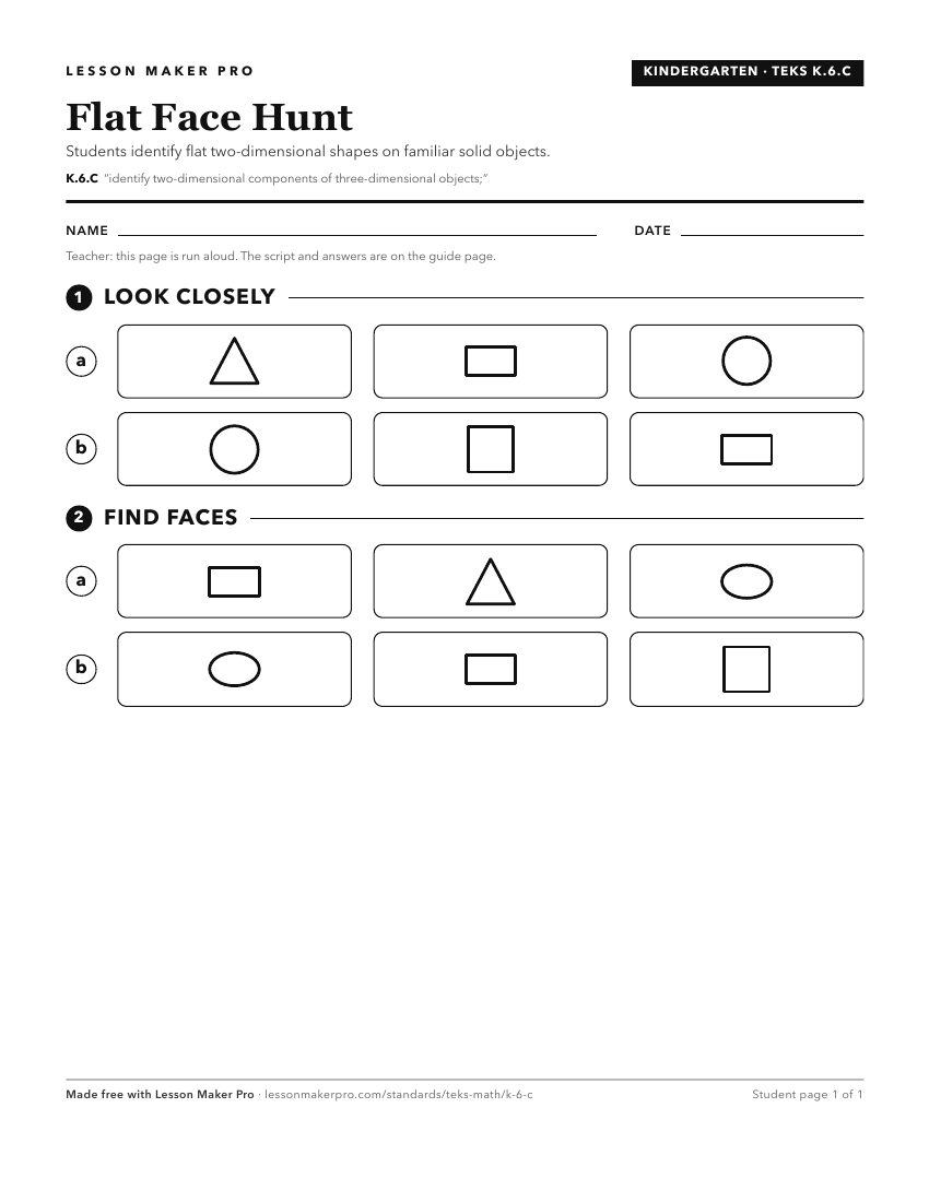 Preview of the K.6.C printable worksheet