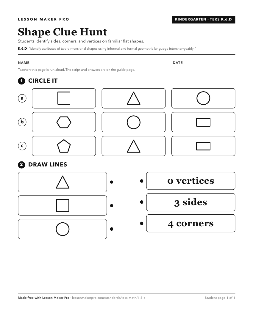 Preview of the K.6.D printable worksheet
