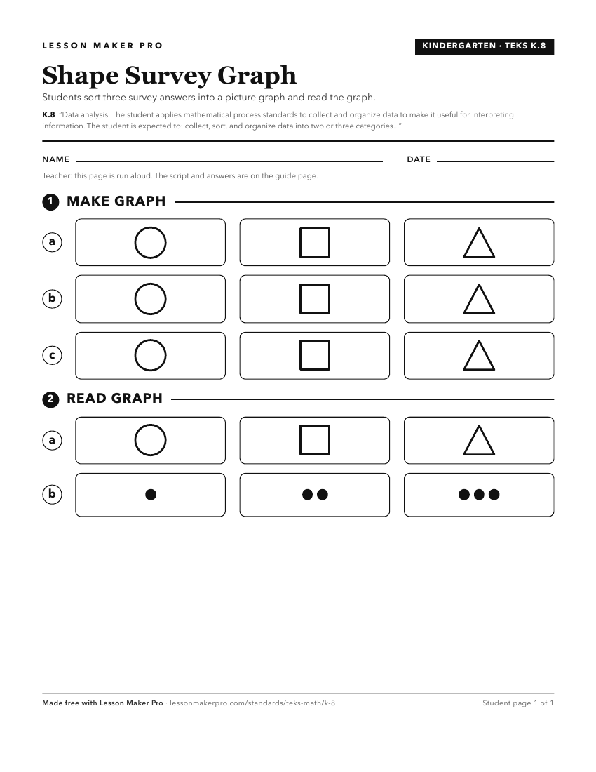 Preview of the K.8 printable worksheet