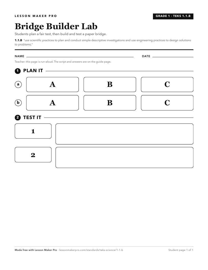 Preview of the 1.1.B printable worksheet