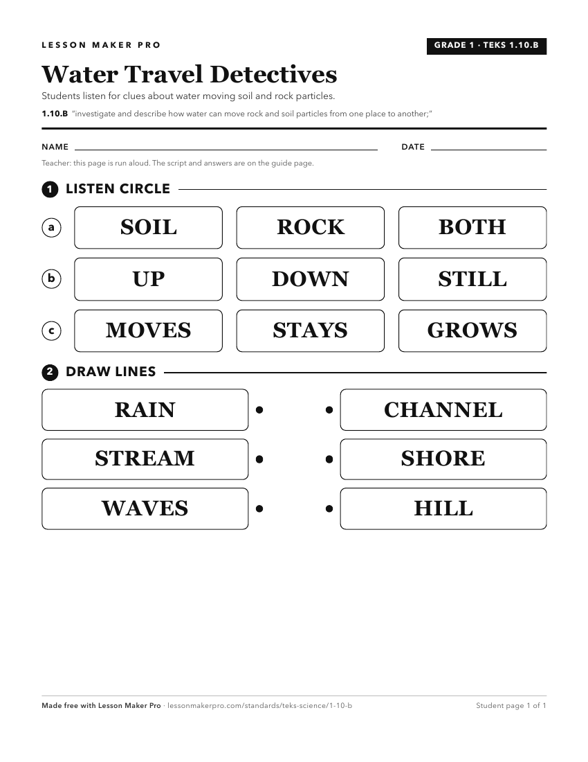 Preview of the 1.10.B printable worksheet